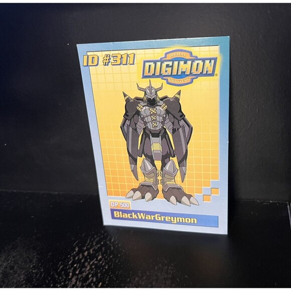 Digimon BlackWarGreymon ID 311 Non Holo , Trading Card - Picture 1 of 4